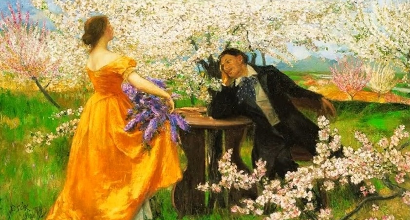 Csók István festménye